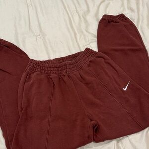 Nike Mocha Brown High-Rise Joggers (XS) 🧸🤎